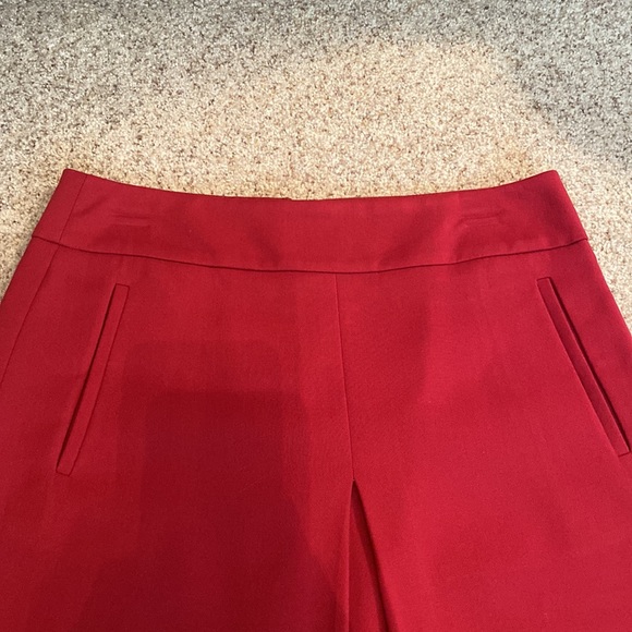 Ann Taylor Loft Red Skirt Size 6 - Picture 5 of 7